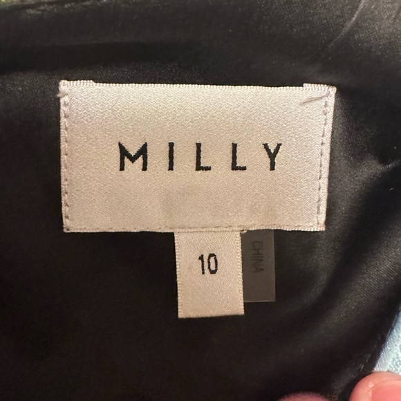 Arlette Metallic Tulip Minidress - Picture 3 of 6